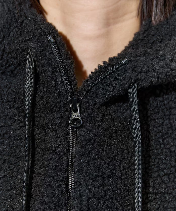 KELTY × FREAK'S STORE / 女裝 刷毛絨 連帽中長大衣外套（日本聯名限定）
