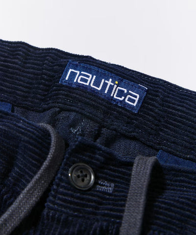 NAUTICA / 燈芯絨打褶寬版長褲