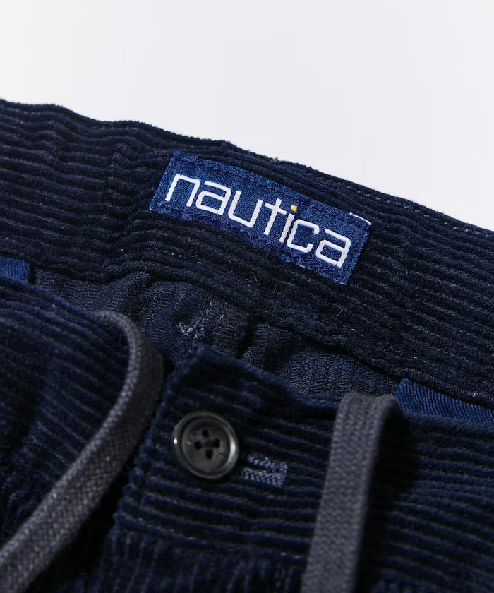 NAUTICA / 燈芯絨打褶寬版長褲