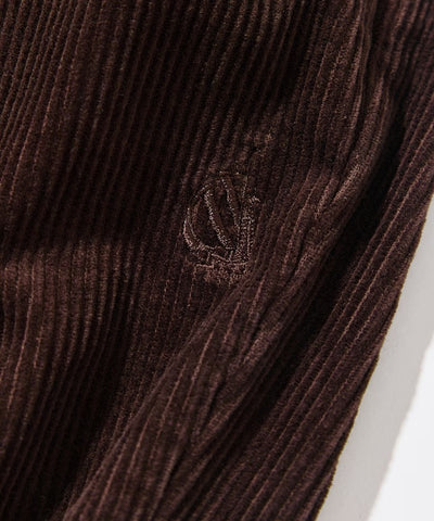 NAUTICA / 燈芯絨打褶寬版長褲