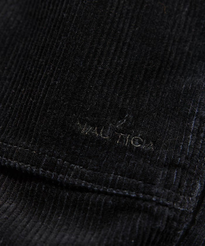 NAUTICA / 寬版弧形旗標雙膝 燈芯絨 畫家褲