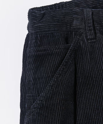 NAUTICA / 寬版弧形旗標雙膝 燈芯絨 畫家褲