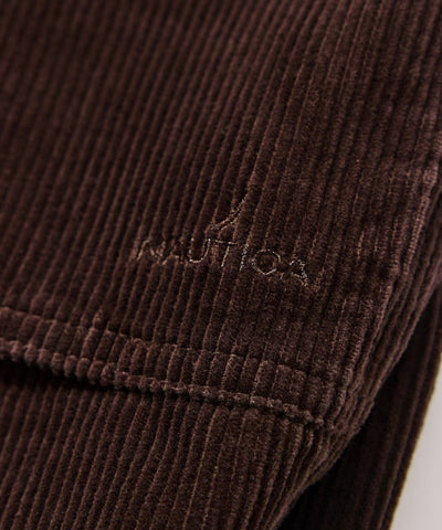 NAUTICA / 寬版弧形旗標雙膝 燈芯絨 畫家褲