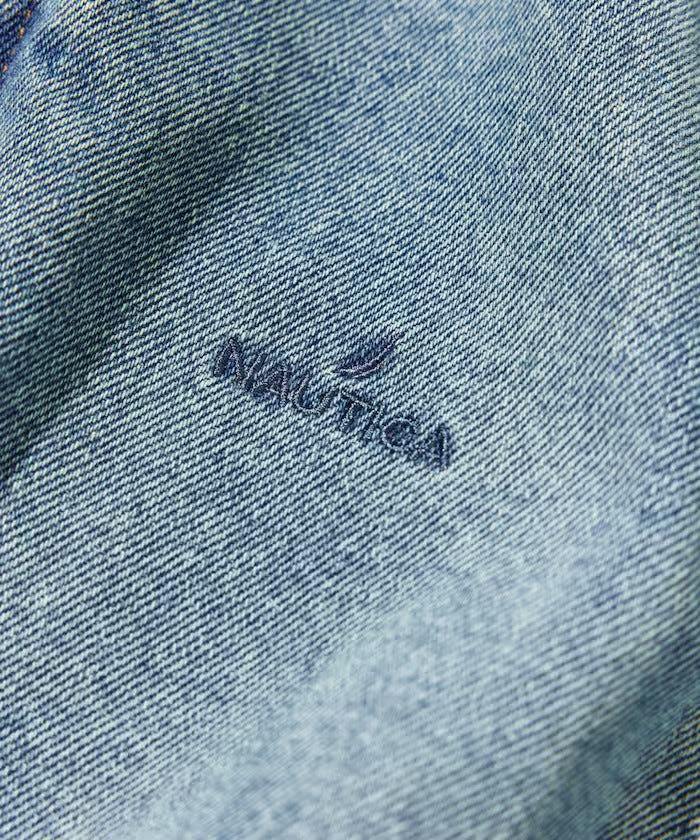 NAUTICA / 復古鋪棉燈芯絨領丹寧工裝外套