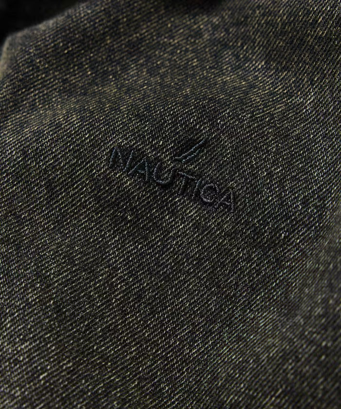 NAUTICA / 復古鋪棉燈芯絨領丹寧工裝外套