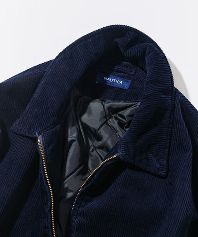 NAUTICA / 寬鬆鋪棉燈芯絨 短版外套
