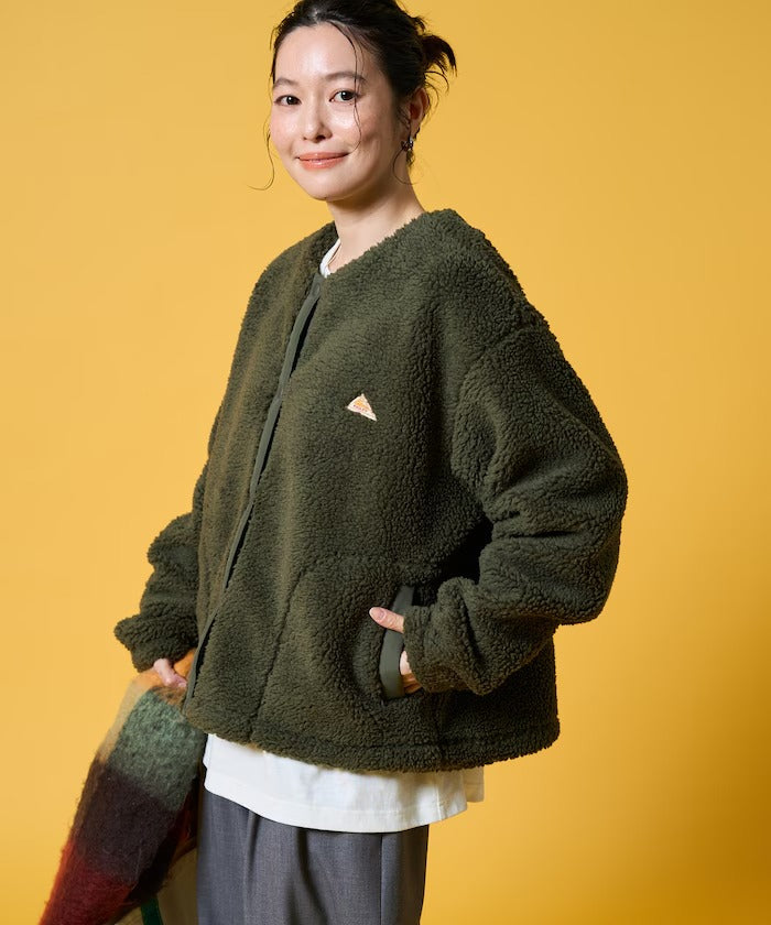 KELTY × FREAK'S STORE / 女裝 刷毛絨按扣開襟外套（日本聯名限定）