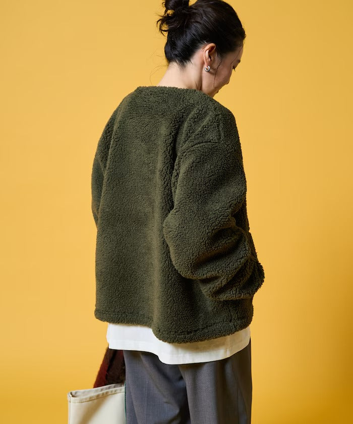 KELTY × FREAK'S STORE / 女裝 刷毛絨按扣開襟外套（日本聯名限定）