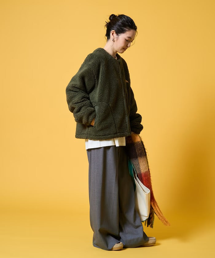 KELTY × FREAK'S STORE / 女裝 刷毛絨按扣開襟外套（日本聯名限定）