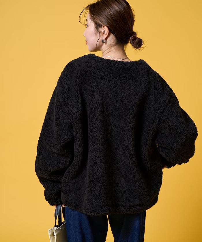 KELTY × FREAK'S STORE / 女裝 刷毛絨按扣開襟外套（日本聯名限定）