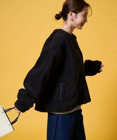KELTY × FREAK'S STORE / 女裝 刷毛絨按扣開襟外套（日本聯名限定）
