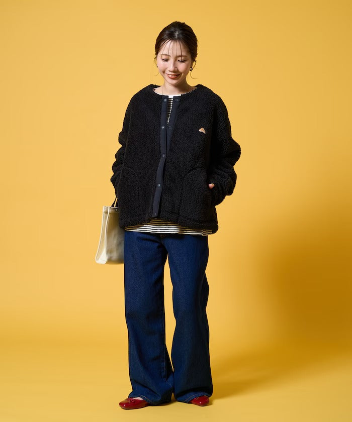 KELTY × FREAK'S STORE / 女裝 刷毛絨按扣開襟外套（日本聯名限定）