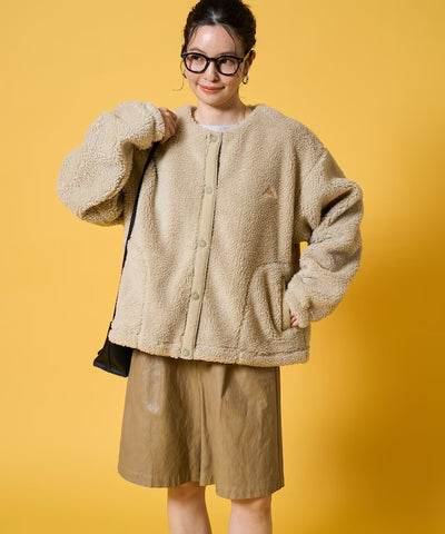 KELTY × FREAK'S STORE / 女裝 刷毛絨按扣開襟外套（日本聯名限定）
