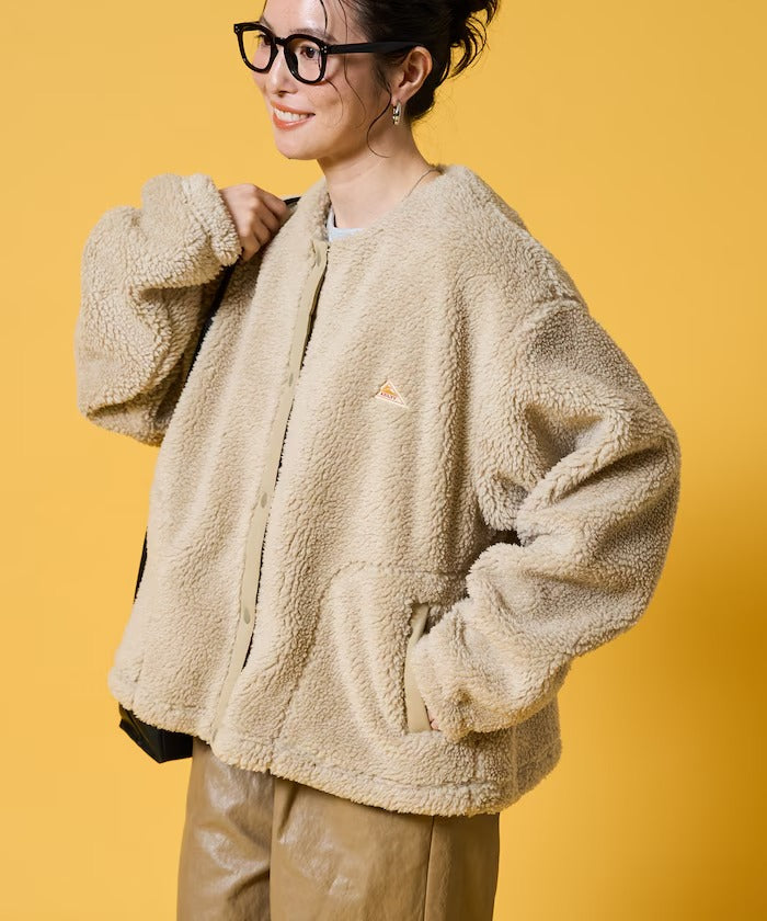 KELTY × FREAK'S STORE / 女裝 刷毛絨按扣開襟外套（日本聯名限定）