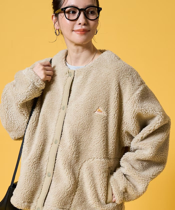 KELTY × FREAK'S STORE / 女裝 刷毛絨按扣開襟外套（日本聯名限定）