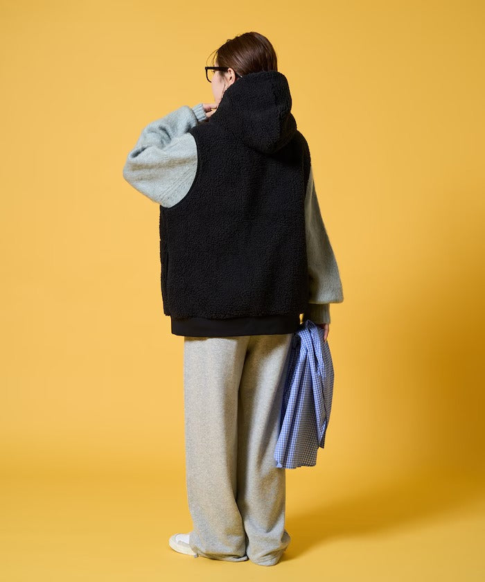 KELTY × FREAK'S STORE / 女裝 刷毛絨連帽背心（日本聯名限定）