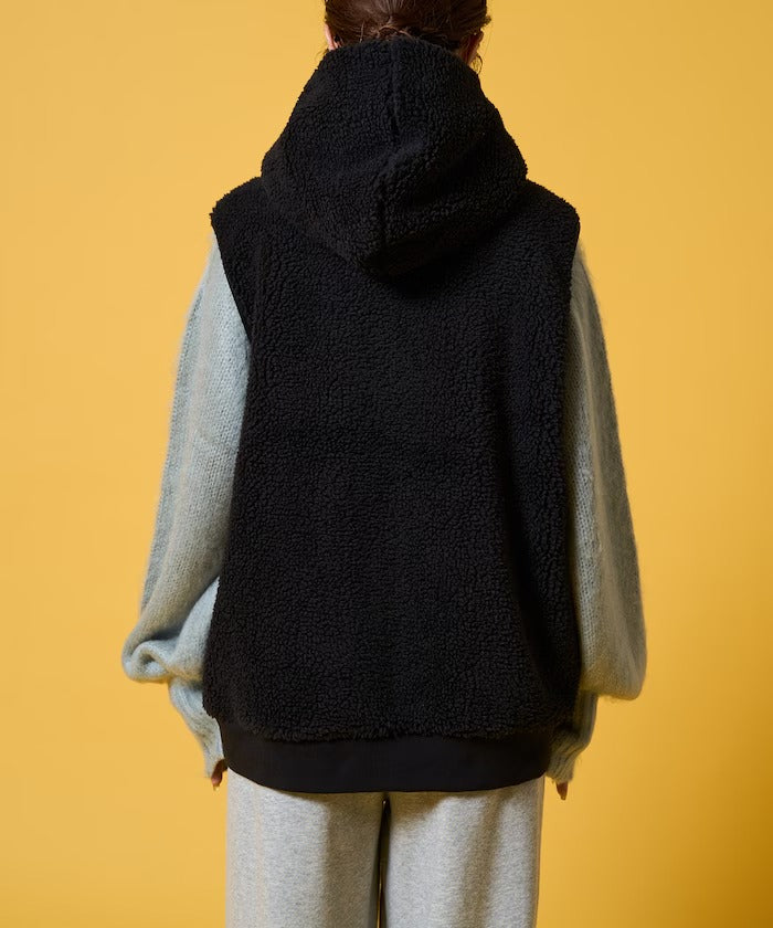 KELTY × FREAK'S STORE / 女裝 刷毛絨連帽背心（日本聯名限定）