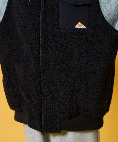 KELTY × FREAK'S STORE / 女裝 刷毛絨連帽背心（日本聯名限定）