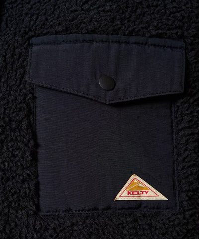 KELTY × FREAK'S STORE / 女裝 刷毛絨連帽背心（日本聯名限定）