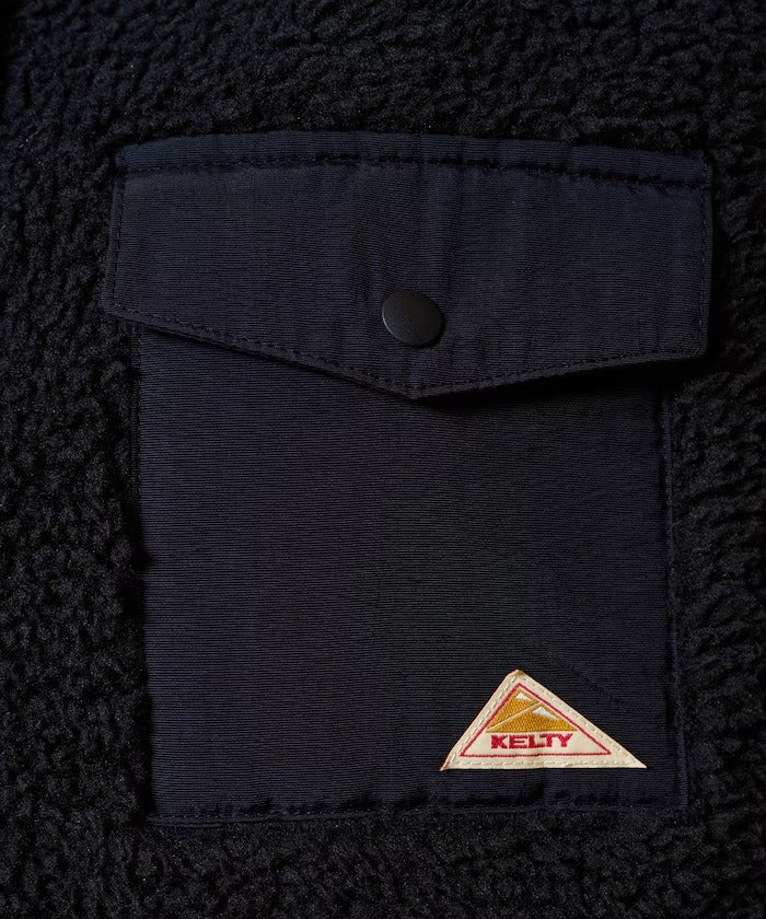 KELTY × FREAK'S STORE / 女裝 刷毛絨連帽背心（日本聯名限定）