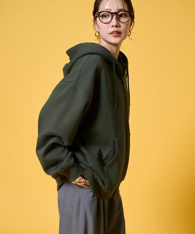KELTY × FREAK'S STORE／女裝 刷毛拉鍊連帽外套（日本聯名限定）