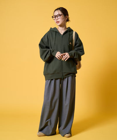 KELTY × FREAK'S STORE／女裝 刷毛拉鍊連帽外套（日本聯名限定）