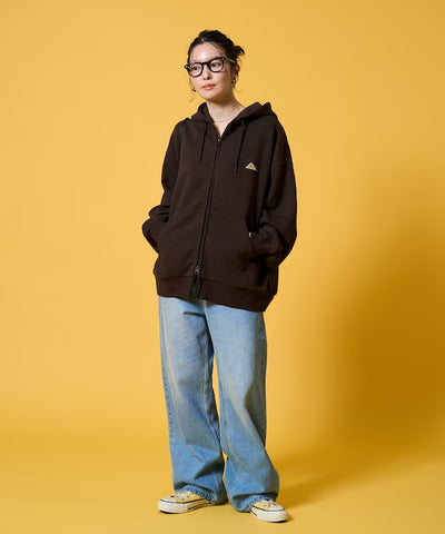 KELTY × FREAK'S STORE／女裝 刷毛拉鍊連帽外套（日本聯名限定）