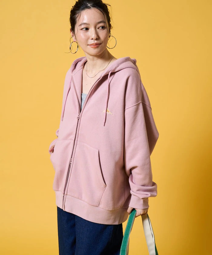 KELTY × FREAK'S STORE／女裝 刷毛拉鍊連帽外套（日本聯名限定）