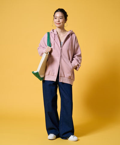 KELTY × FREAK'S STORE／女裝 刷毛拉鍊連帽外套（日本聯名限定）