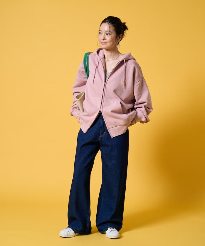 KELTY × FREAK'S STORE／女裝 刷毛拉鍊連帽外套（日本聯名限定）