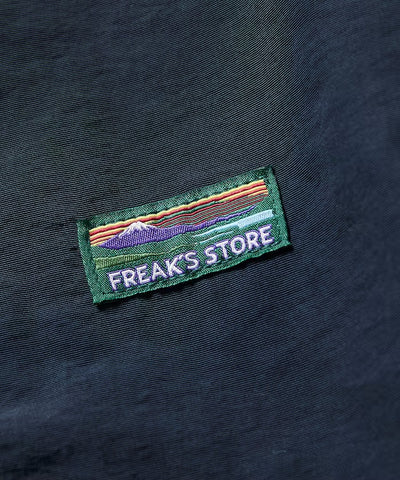 FREAK'S STORE / 標誌尼龍教練外套（抽繩下擺）