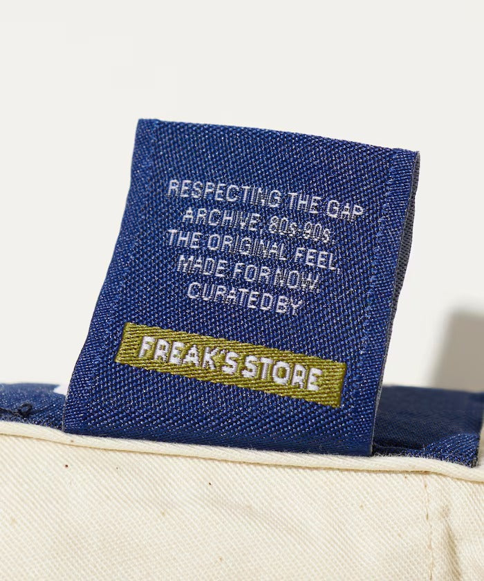 GAP × FREAK'S STORE / 寬鬆版型卡其長褲（日本聯名限定）