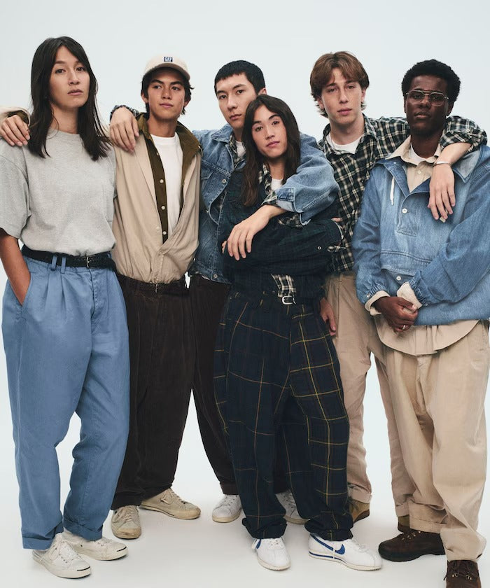 GAP × FREAK'S STORE / 寬鬆版型卡其長褲（日本聯名限定）