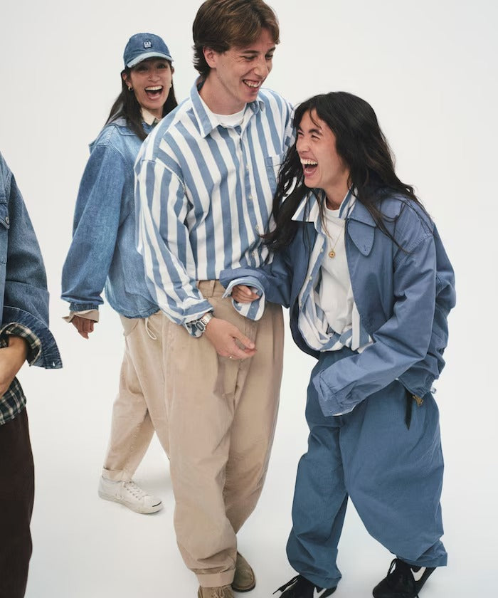 GAP × FREAK'S STORE / 寬鬆版型卡其長褲（日本聯名限定）