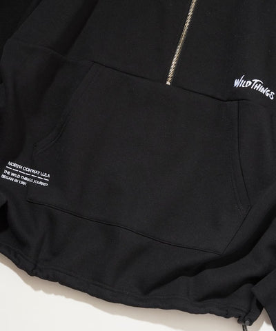 WILD THINGS × FREAK'S STORE / 小標 半拉鍊開襟衫（日本聯名限定）