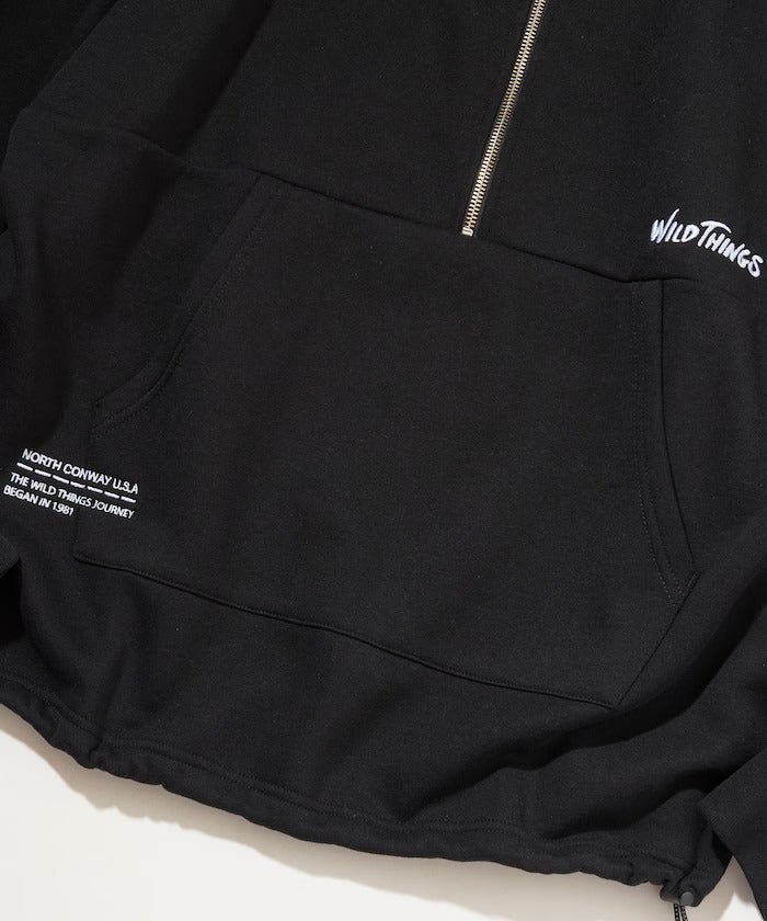 WILD THINGS × FREAK'S STORE / 小標 半拉鍊開襟衫（日本聯名限定）
