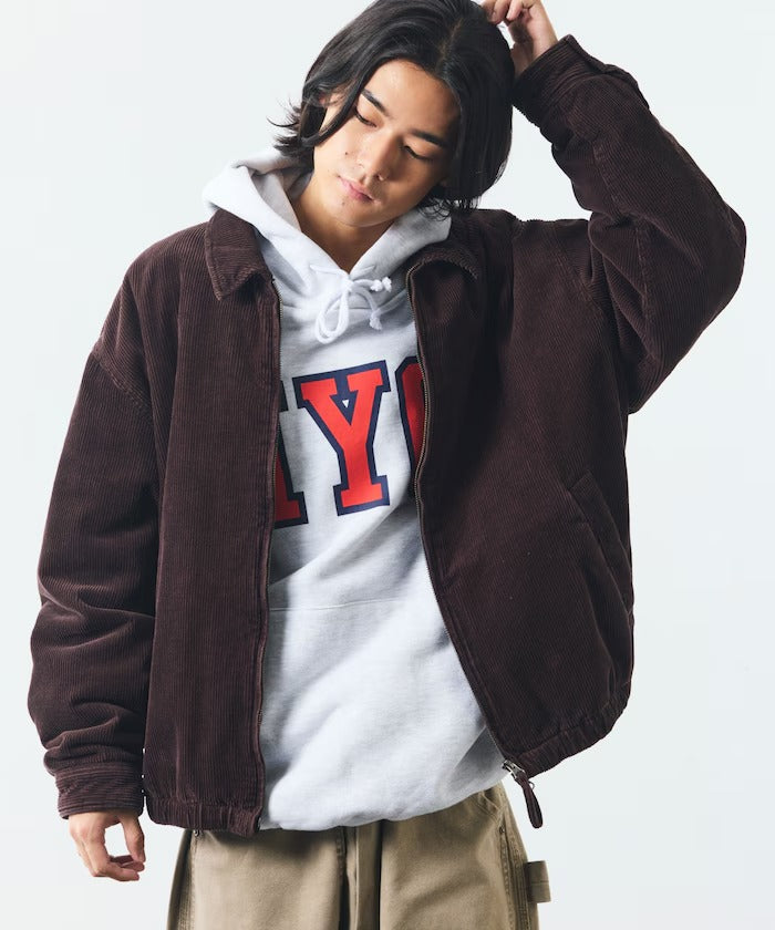 NAUTICA / 寬鬆鋪棉燈芯絨 短版外套