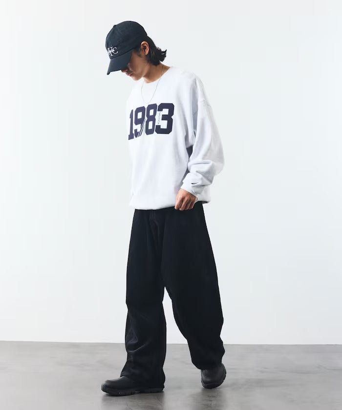 NAUTICA / 寬鬆刺繡貼布LOGO 圓領衫