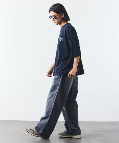 NAUTICA / NYC 印花刺繡圓領T恤
