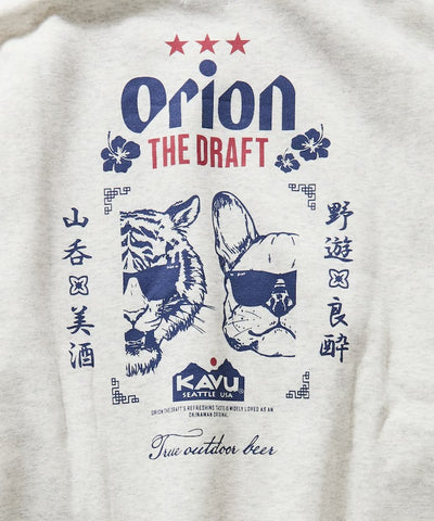 KAVU × ORION × FREAK'S STORE / 虎犬中式 圓領衫（日本聯名限定）
