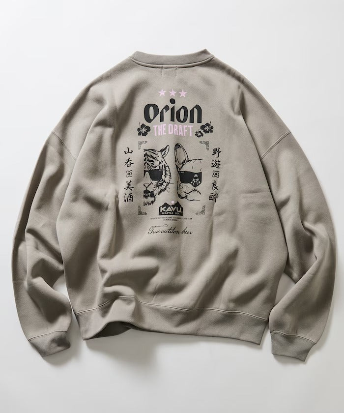 KAVU × ORION × FREAK'S STORE / 虎犬中式 圓領衫（日本聯名限定）