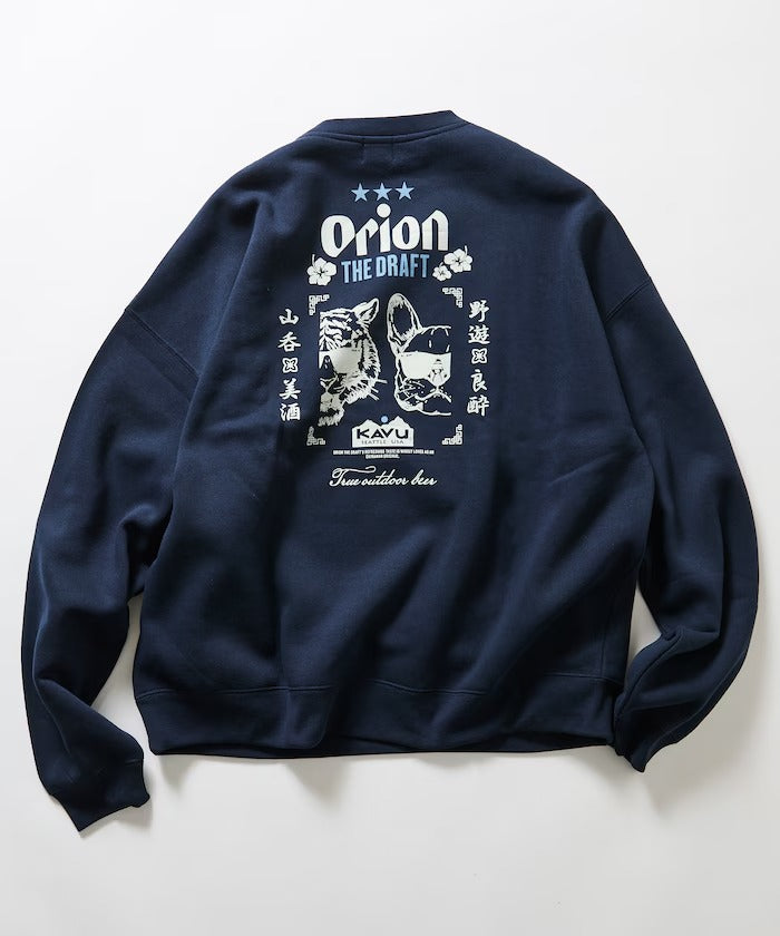 KAVU × ORION × FREAK'S STORE / 虎犬中式 圓領衫（日本聯名限定）