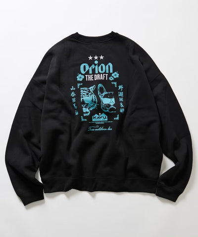 KAVU × ORION × FREAK'S STORE / 虎犬中式 圓領衫（日本聯名限定）