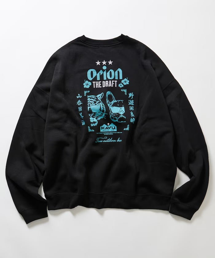 KAVU × ORION × FREAK'S STORE / 虎犬中式 圓領衫（日本聯名限定）