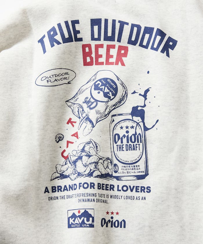 KAVU × ORION × FREAK'S STORE / 啤酒杯 圓領衫（日本聯名限定）