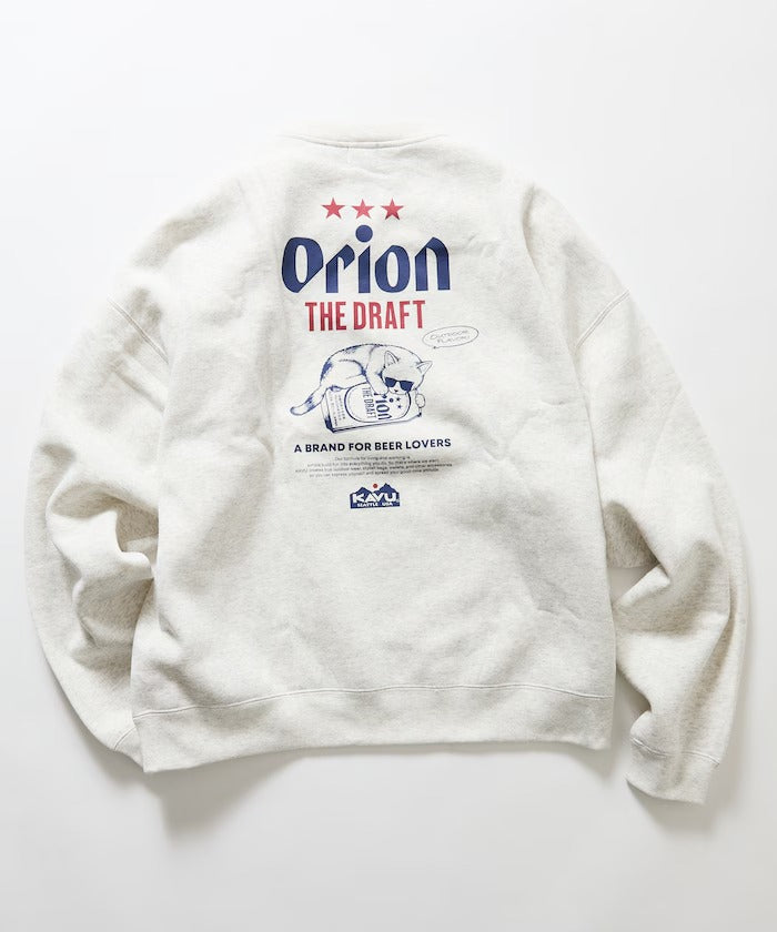 KAVU × ORION × FREAK'S STORE / 貓咪啤酒 圓領衫（日本聯名限定）