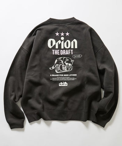 KAVU × ORION × FREAK'S STORE / 貓咪啤酒 圓領衫（日本聯名限定）