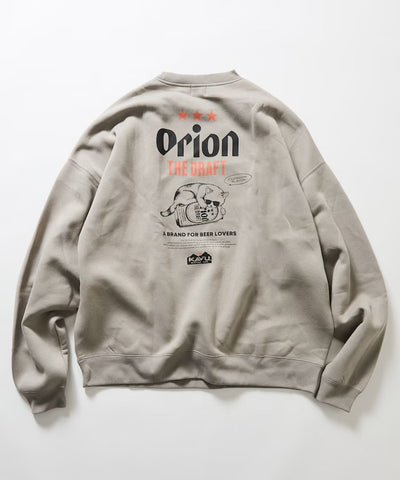 KAVU × ORION × FREAK'S STORE / 貓咪啤酒 圓領衫（日本聯名限定）