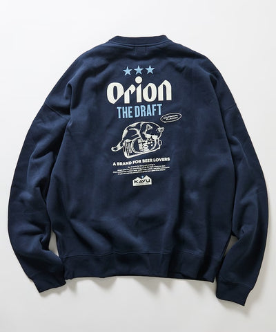 KAVU × ORION × FREAK'S STORE / 貓咪啤酒 圓領衫（日本聯名限定）