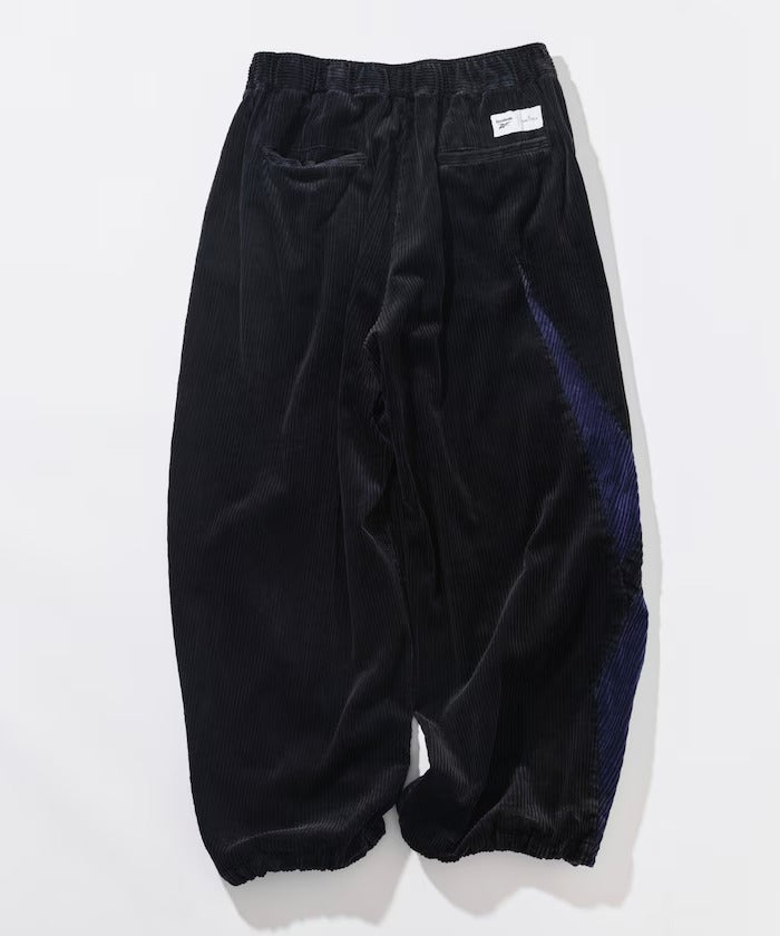 Reebok × NAUTICA / 寬版燈芯絨 運動長褲（日本聯名限定）